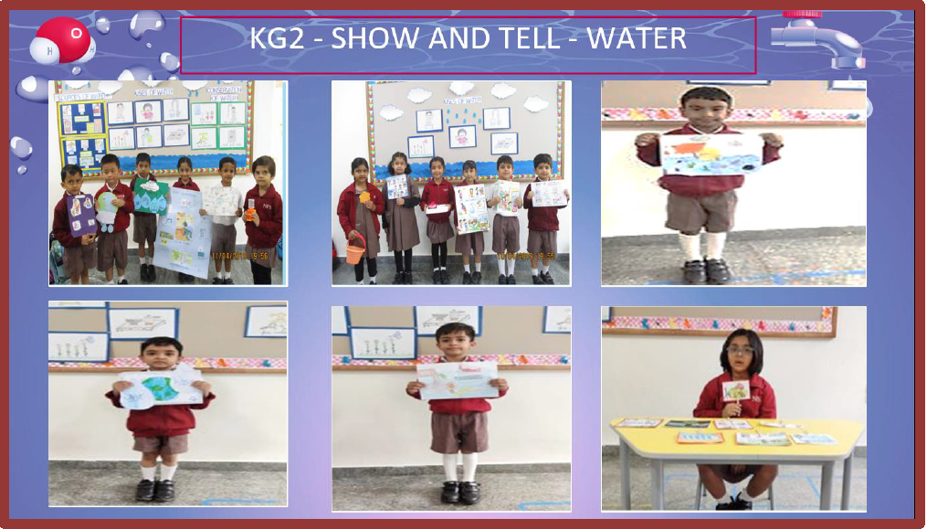 KG 2 Show And Tell-Water